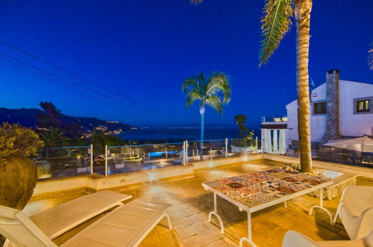 Luxury Taorum Villa With Spectacular Sea Views In Taormina Exterior foto